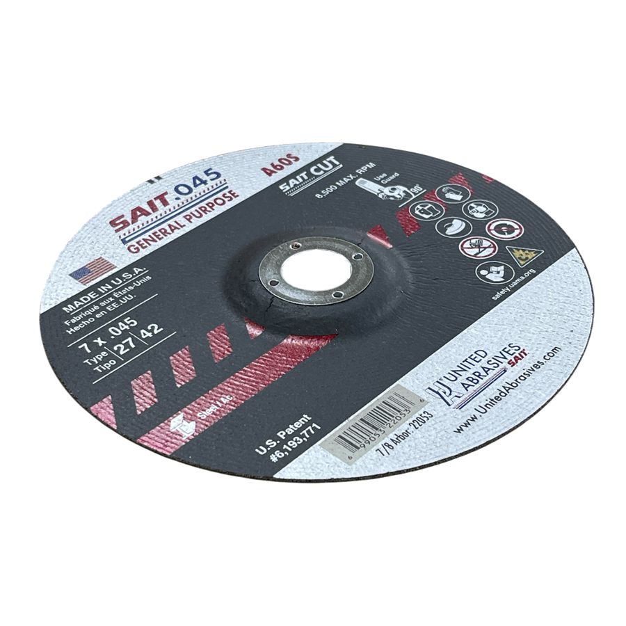 SAIT Cut Off Wheel Type-27 A60S 7