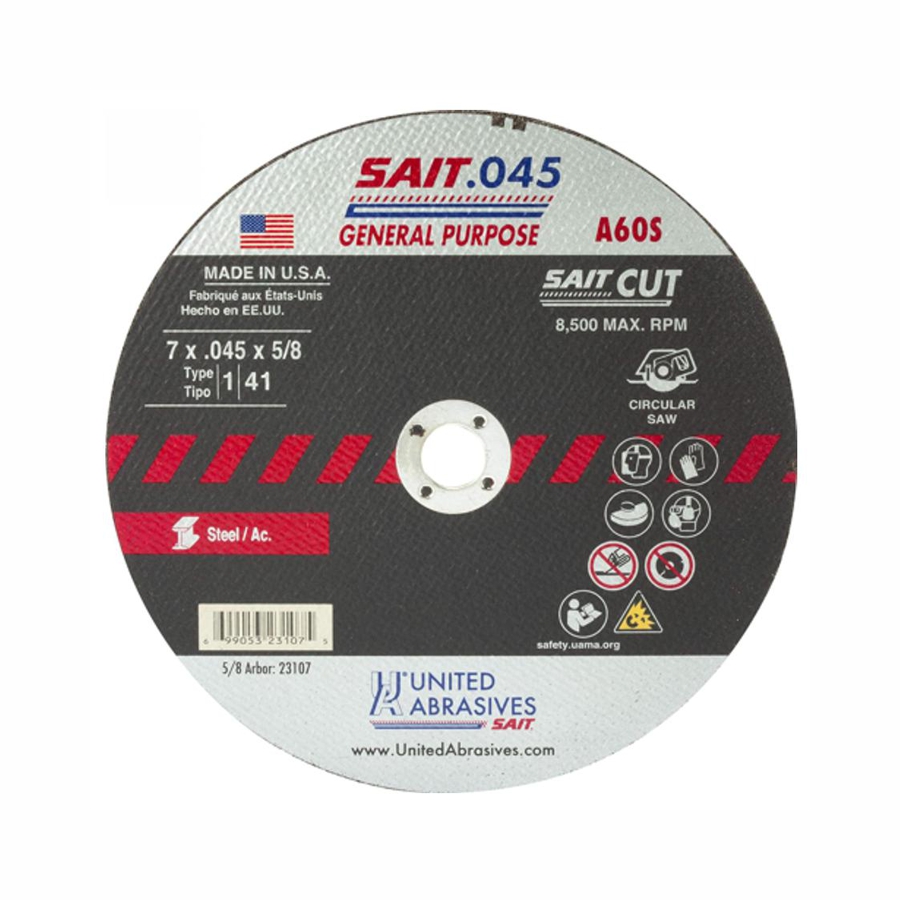 SAIT Cut Off Wheel Type-1 A60S 7