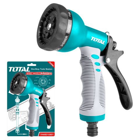 TOTAL Spray Nozzle 9-Pattern Plastic Trigger