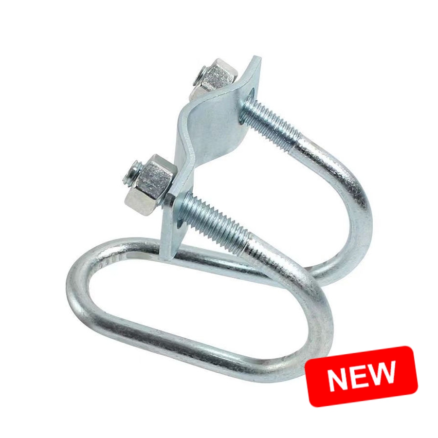 Double U-Bolt Cross Post Bracket